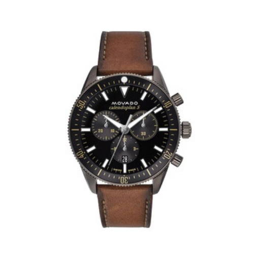 Picture of MOVADO Heritage Chronograph Quartz Black Dial Men's Watch
