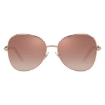 Picture of TIFFANY & CO. Gradient Pink Mirrored Orange Aviator Ladies Sunglasses