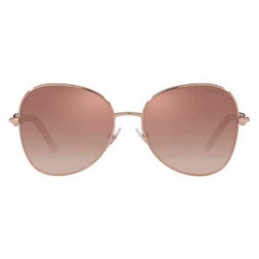 Picture of TIFFANY & CO. Gradient Pink Mirrored Orange Aviator Ladies Sunglasses