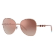 Picture of TIFFANY & CO. Gradient Pink Mirrored Orange Aviator Ladies Sunglasses