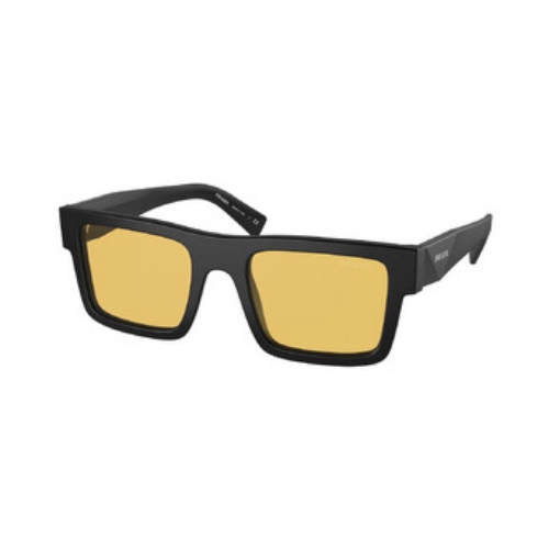 Picture of PRADA Open Box - Yellow Rectangular Men's Sunglasses