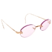 Picture of MR. LEIGHT Makena S Pinkwash Oval Titanium Men's Sunglasses