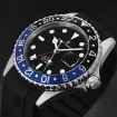 Picture of REVUE THOMMEN GMT Diver Automatic Black Dial Batman Bezel Men's Watch