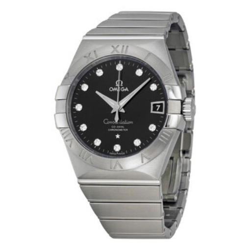 Picture of OMEGA Constellation Automatic Black Dial Stainless Steel Ladies Watch 12310382151001