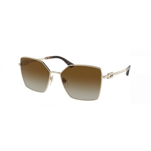 Picture of BVLGARI Brown Gradient Butterfly Ladies Sunglasses