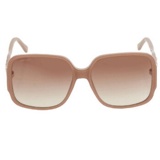 Picture of JIMMY CHOO Brown Gradient Square Ladies Sunglasses