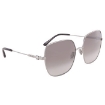 Picture of JIMMY CHOO Brown Gradient Square Ladies Sunglasses