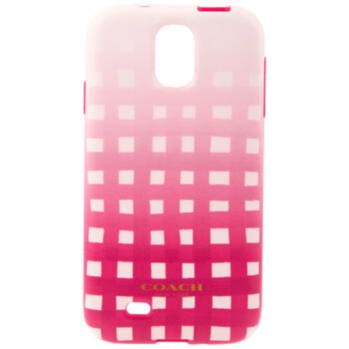 Picture of COACH Samsung Galaxy S4 Case- Pink Ruby