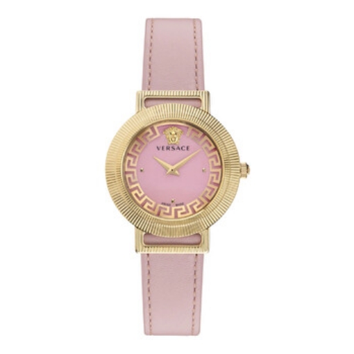 Picture of VERSACE Greca Chic Quartz Pink Dial Ladies Watch