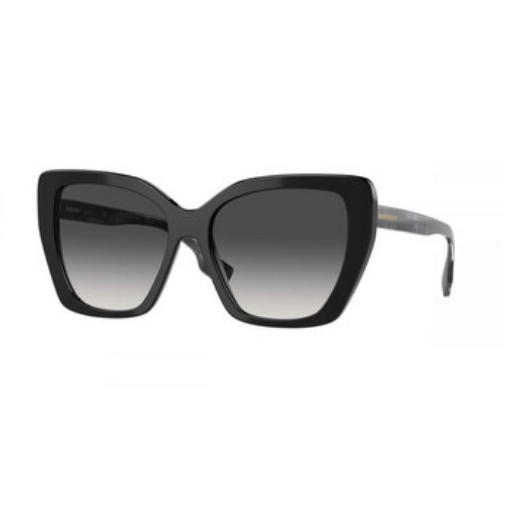 Picture of BURBERRY Tamsin Grey Gradient Butterfly Ladies Sunglasses