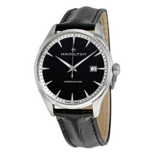 Picture of HAMILTON Jazzmaster Black Dial Men's Leather Watch
