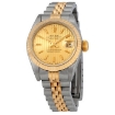 Picture of ROLEX Datejust Champagne Dial Jubilee Bracelet Ladies Watch