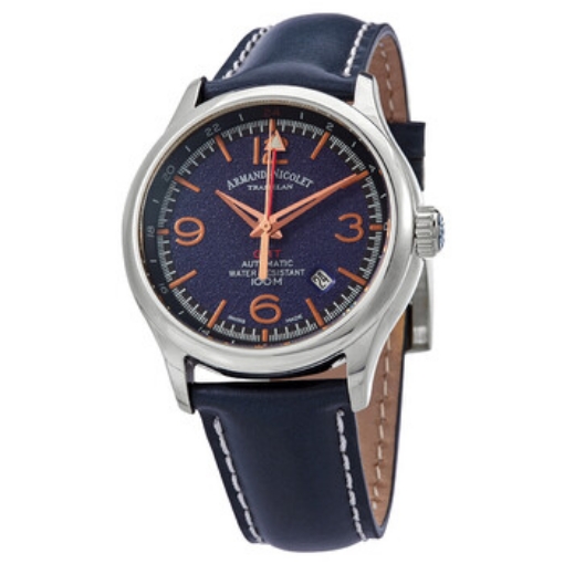 Picture of ARMAND NICOLET MHA Automatic Blue Dial Men's Watch