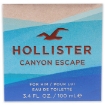 Picture of HOLLISTER Canyon Escape by for Men - 3.4 oz EDT Spray