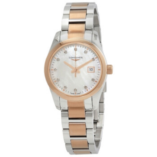 Picture of LONGINES Conquest Classic Quartz Diamond White Mother of Pearl Dial Ladies Watch