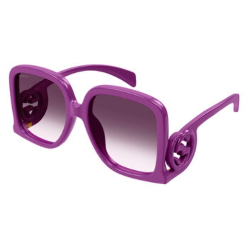 Picture of GUCCI Violet Gradient Square Ladies Sunglasses