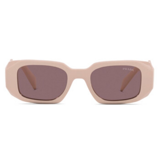 Picture of PRADA Purple Brown Rectangular Ladies Sunglasses