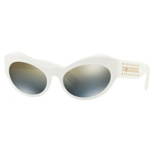 Picture of VERSACE Grey Mirror Gradient Cat Eye Ladies Sunglasses