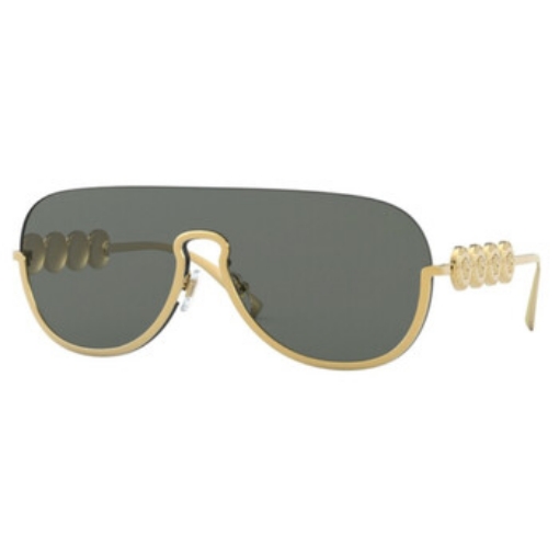 Picture of VERSACE Grey Shield Ladies Sunglasses