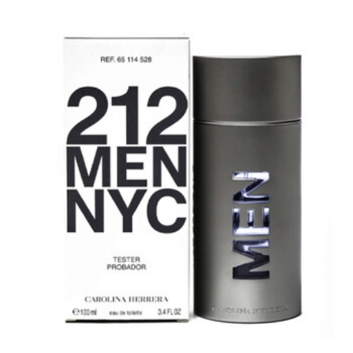 Picture of CAROLINA HERRERA Men's 212 Men NYC EDT Spray 3.38 oz (Tester) Fragrances