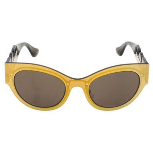 Picture of VERSACE Open Box - Brown Cat Eye Ladies Sunglasses