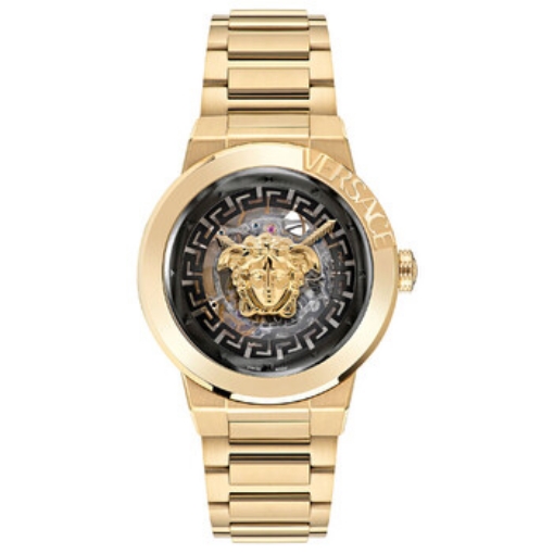 Picture of VERSACE Medusa Infinite Automatic Black Skeleton Dial Ladies Watch