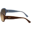 Picture of MAUI JIM Nalani Polarized HCL Bronze Rectangular Ladies Sunglasses