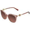 Picture of VERSACE Violet Gradient Brown Round Ladies Sunglasses