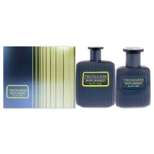 Picture of TRUSSARDI Men's Riflesso Blue Vibe Gift Set Fragrances