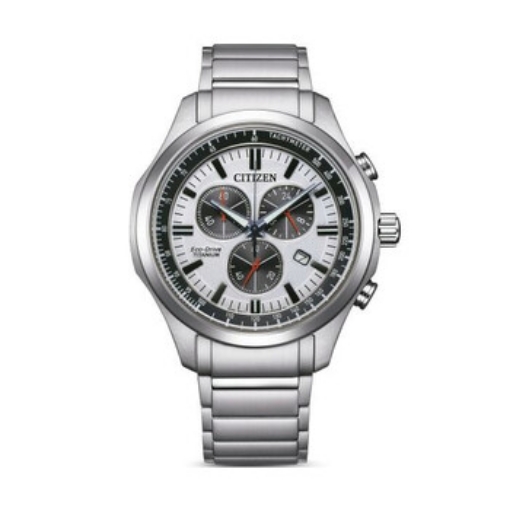 Picture of CITIZEN Chronograph GMT Eco-Drive White Dial Men's Watch