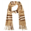 Picture of BURBERRY The Classic Check Cashmere Scarf- Mid Camel