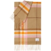Picture of BURBERRY Check-Print Fringed Cashmere Scarf