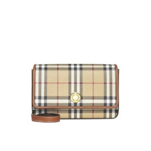 Picture of BURBERRY Archive Beige Check Hampshire Bag