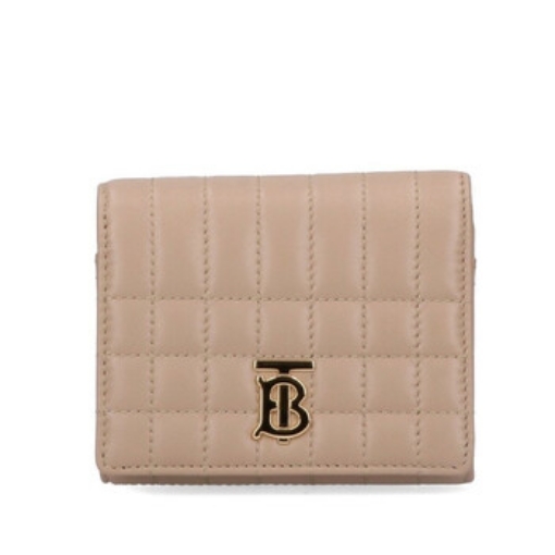 Picture of BURBERRY Oat Beige Ladies Tri-Fold Quilted Wallet