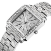 Picture of JBW Cristal Quartz Diamond Crystal Silver Dial Ladies Watch