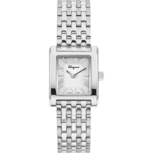 Picture of SALVATORE FERRAGAMO Lace Quartz Silver Dial Ladies Watch