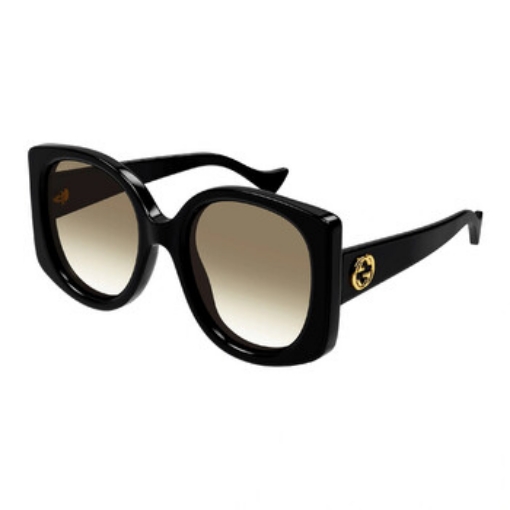 Picture of GUCCI Brown Gradient Geometric Ladies Sunglasses