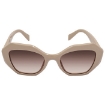 Picture of PRADA Brown Gradient Irregular Ladies Sunglasses