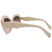 Picture of PRADA Brown Gradient Irregular Ladies Sunglasses