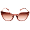 Picture of VERSACE Clear Gradient Orange Gradient Brown Cat Eye Ladies Sunglasses