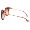 Picture of VERSACE Clear Gradient Orange Gradient Brown Cat Eye Ladies Sunglasses