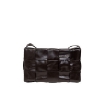 Picture of BOTTEGA VENETA Fondant/Silver Medium Intreccio Leather Cassette Bag