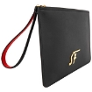 Picture of SALVATORE FERRAGAMO Men's Firenze Logo Clutch In Black