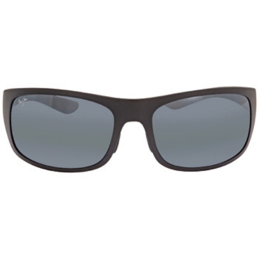 Picture of MAUI JIM Big Wave Grey Wrap Men's Sunglasses