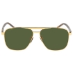 Picture of GUCCI Green Pilot Men's Sunglasses