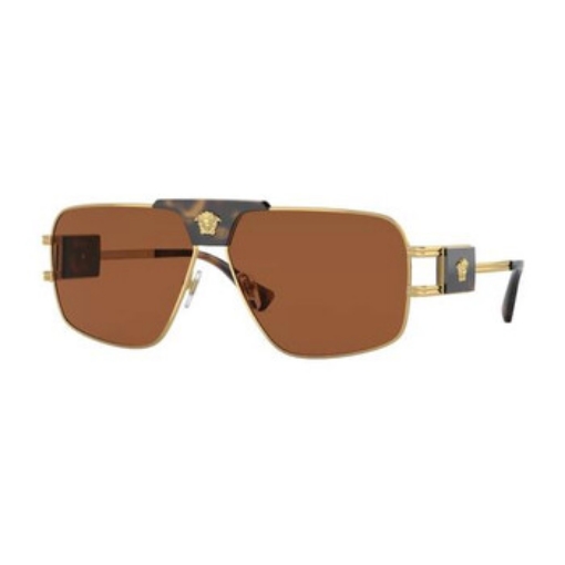 Picture of VERSACE Brown Navigator Men's Sunglasses