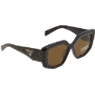 Picture of PRADA Open Box - Dark Brown Irregular Ladies Sunglasses