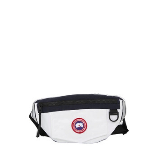 Picture of CANADA GOOSE Waist Pack Regeneration in White/Admiral Blue/Sandstone