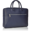 Picture of BURBERRY Blue Men's Grainy Leather Briefcase