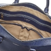 Picture of BURBERRY Blue Men's Grainy Leather Briefcase